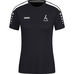Jako Power Shirt Korte Mouw Dames - Zwart