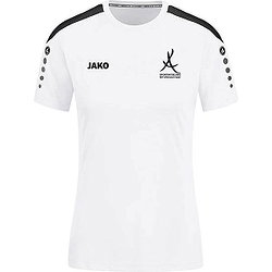 Jako Power Shirt Korte Mouw Dames - Wit