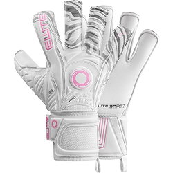 Elite Sport Fluir Gants De Gardien - Blanc / Rose