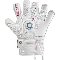 Elite Sport Pulsar Torwarthandschuhe - Weiß / Blau / Rot