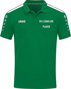 Jako Power Polo Kinderen - Sportgroen