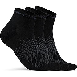 Craft Core Dry Mid Sokken (3-Pack) - Zwart