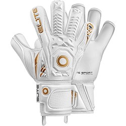 Elite Sport Black Real (Limited Edition) Torwarthandschuhe - Weiß / Gold