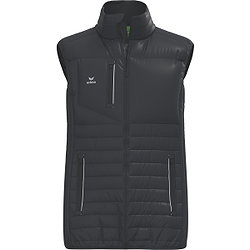 Erima Cmpt Puffer Bodywarmer Heren - Zwart