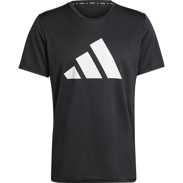 Adidas Run It T-Shirt Running Hommes - Noir / Blanc