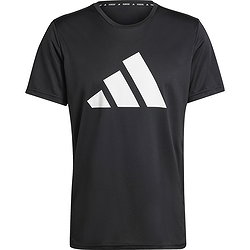 Adidas Run It Running T-Shirt Heren - Zwart / Wit