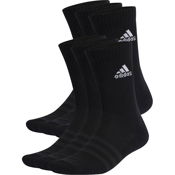 Adidas 6 Pack Sportswear Sportsocken - Schwarz / Weiß