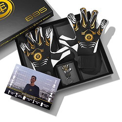 Elite Sport Thibaut Courtois 685 (Limited Edition) Torwarthandschuhe Herren - Schwarz / Gold / Weiß