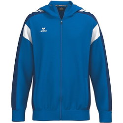 Présentation: Erima Celebrate 125 Veste D'entraînement À Capuche Hommes - New Royal / New Navy