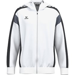 Présentation: Erima Celebrate 125 Veste D'entraînement À Capuche Enfants - Blanc / Noir