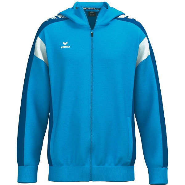 Erima Celebrate 125 Trainingsjacke Mit Kapuze Kinder - Curacao / New Royal