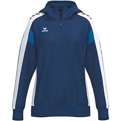 Erima Celebrate 125 Veste D'entraînement À Capuche Femmes - New Navy / Blanc