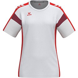 Erima Celebrate 125 T-Shirt Dames - Wit / Rood