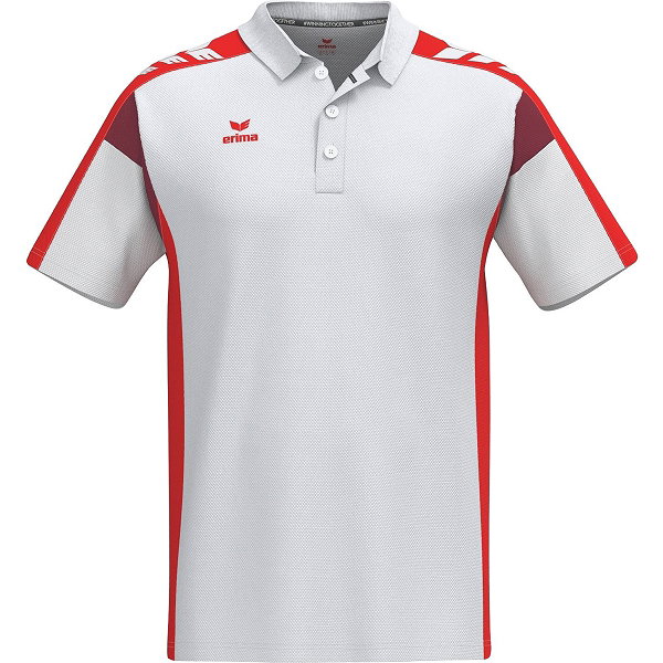 Erima Celebrate 125 Polo Hommes - Blanc / Rouge