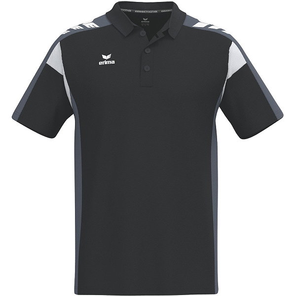 Erima Celebrate 125 Polo Enfants - Noir / Slate Grey