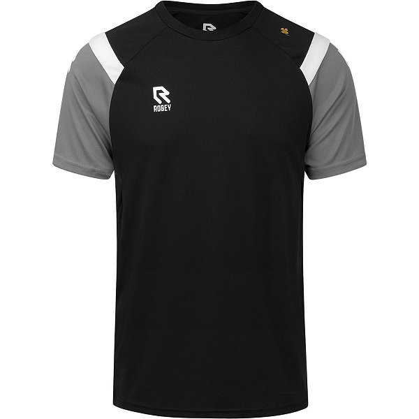 Robey Control Shirt Korte Mouw Heren - Zwart