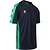 Robey Performance Shirt Korte Mouw Heren - Zwart / Groen