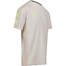 Robey Performance Shirt Korte Mouw Kinderen - Zand / Fluogeel