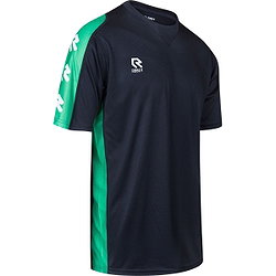 Robey Performance Shirt Korte Mouw Kinderen - Zwart / Groen