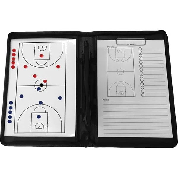 Teamswear Basketball Pro Trainer-Mappe - Schwarz