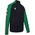 Robey Performance Ziptop Kinderen - Zwart / Groen