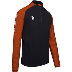 Robey Performance Ziptop Kinderen - Zwart / Oranje
