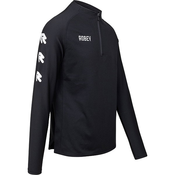 Robey Performance Ziptop Kinder - Schwarz