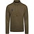 Robey Off Pitch Cotton Ziptop Hommes - Olive