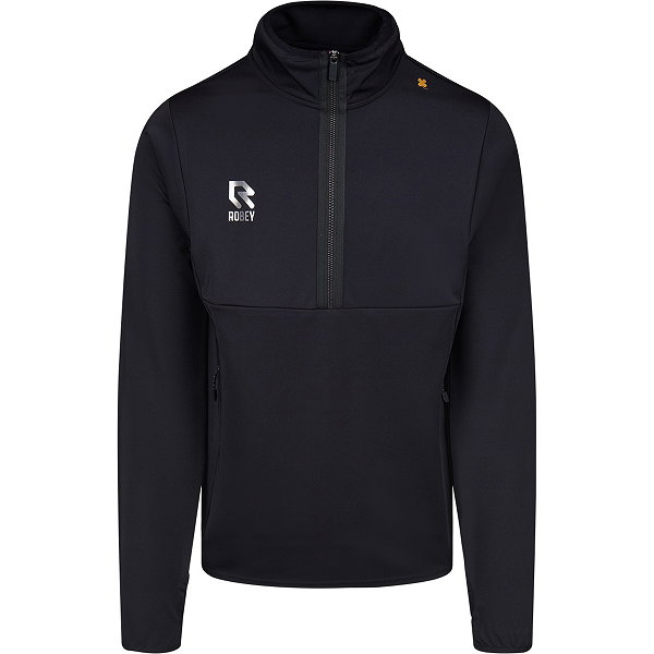Robey Off Pitch Scuba Ziptop Hommes - Noir