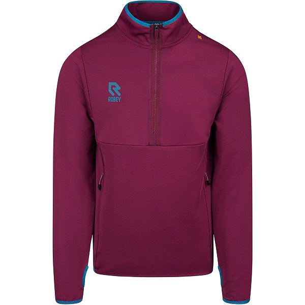 Robey Off Pitch Scuba Ziptop Kinder - Bordeaux