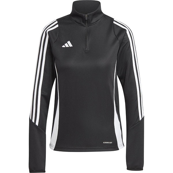 Adidas Tiro 24 Ziptop Dames - Zwart / Wit