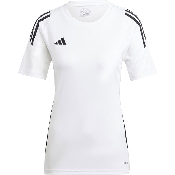 Adidas Tiro 24 T-Shirt Dames - Wit / Zwart