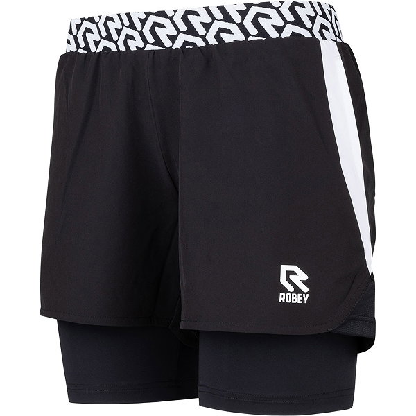 Robey Gym Short Dames - Zwart