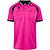 Robey Scheidsrechtersshirt Korte Mouw Heren - Roze