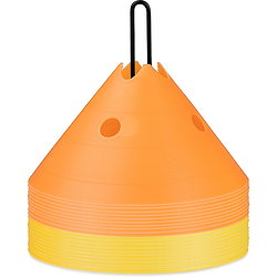 Robey 20X Markeerkegels - Oranje / Geel