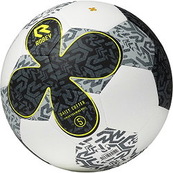 Robey Daisy Cutter 350 (Size 5) Ballon D'entraînement - Blanc / Jaune Fluo