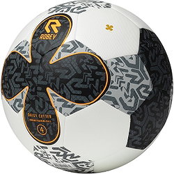 Robey Daisy Cutter 290 (Size 4) Ballon D'entraînement - Blanc / Orange Fluo