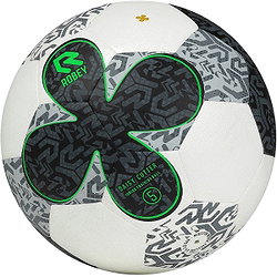 Robey Daisy Cutter 290 (Size 5) Ballon D'entraînement - Blanc / Vert Fluo