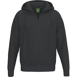 Erima Ts Sweatjack Met Capuchon Heren - Zwart