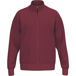 Erima Ts Veste Sweat Hommes - New Bordeaux