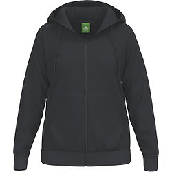 Erima Ts Kapuzensweatjacke Damen - Schwarz