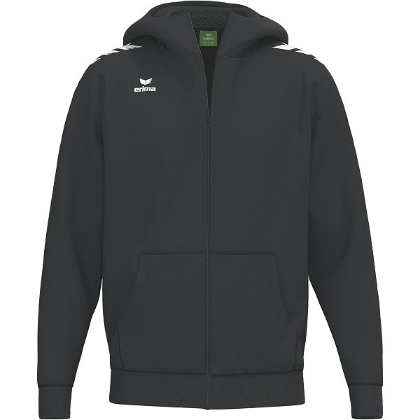 Erima Cmpt 3 Wings Kapuzen Ziptop Herren - Schwarz