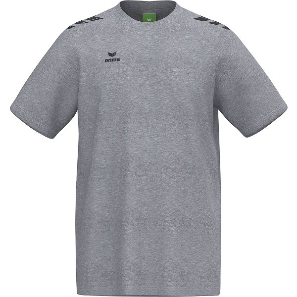 Erima Cmpt 3 Wings T-Shirt Hommes - Gris Mélange / Noir