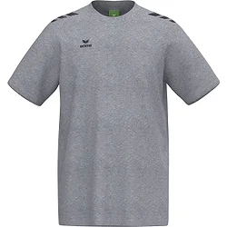 Erima Cmpt 3 Wings T-Shirt Hommes - Gris Mélange / Noir