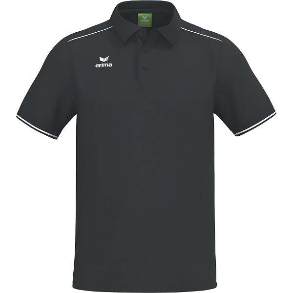 Erima Cmpt 3 Wings Polo Hommes - Noir / Blanc