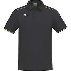 Erima Cmpt 3 Wings Polo Heren - Zwart / Geel