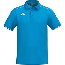 Erima Cmpt 3 Wings Polo Heren - Curaçao / Wit