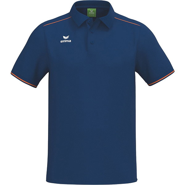 Erima Cmpt 3 Wings Polo Hommes - New Navy / Orange