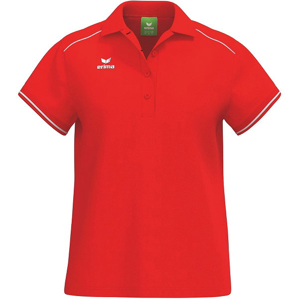 Erima Cmpt 3 Wings Polo Femmes - Rouge / Blanc
