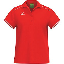 Erima Cmpt 3 Wings Polo Femmes - Rouge / Blanc